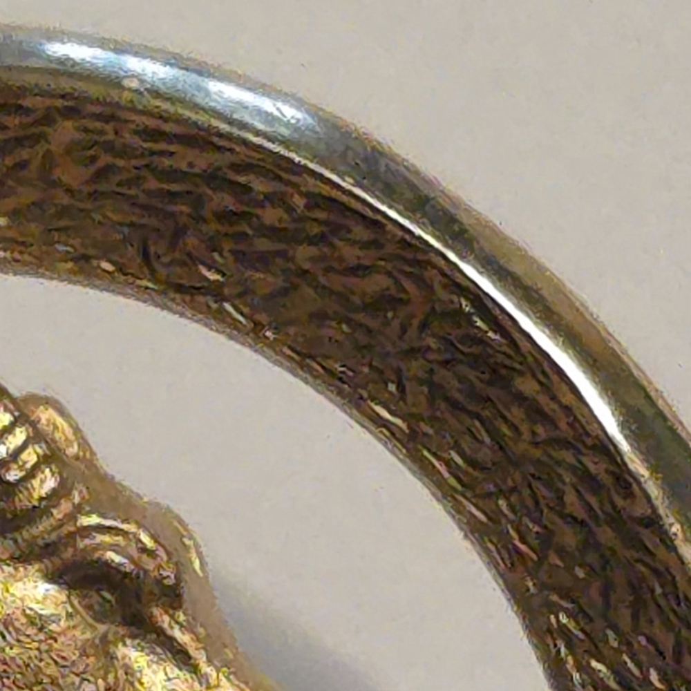 Vintage Trifari Capricorn Brooch Astrology Zodiac Pin 1.5" Gold Tone (S1) - Picture 6 of 9